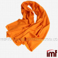 Lenço longo de lã multi pashmina de cor lisa